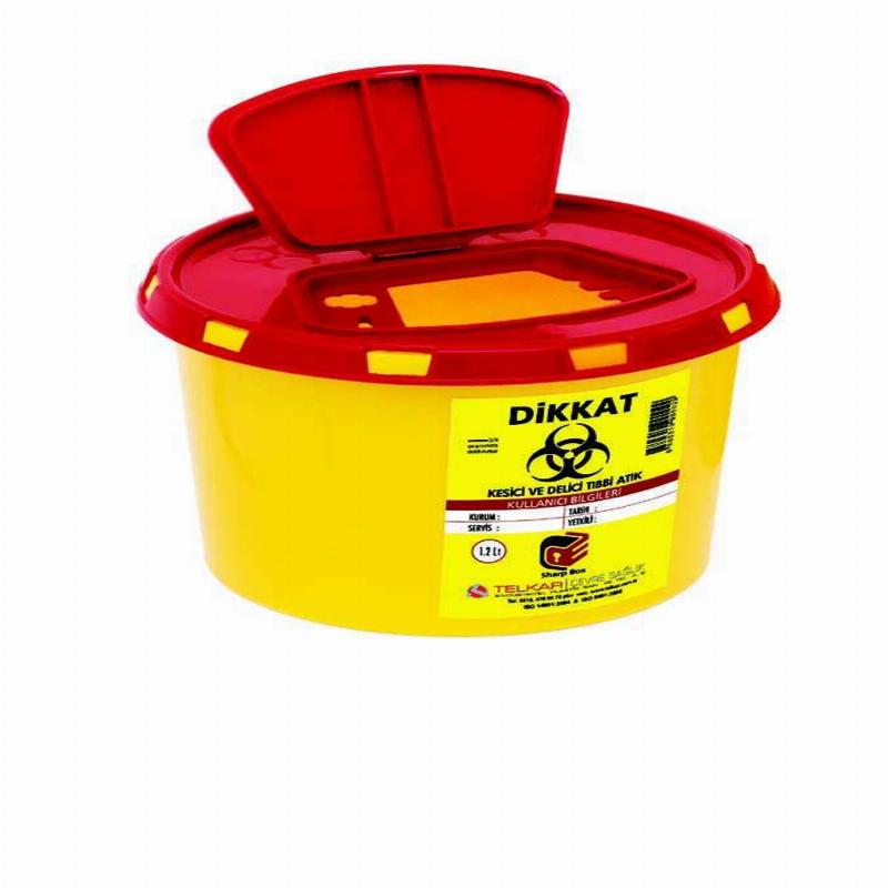 Контейнер для гострих відходів 1,2 л, TELKAR